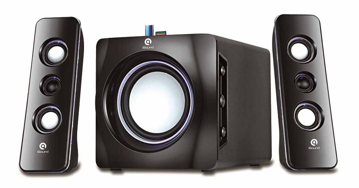 LOA ISOUND SP2112B/2.1 (USB/SD/FM/LED/REMOTE)